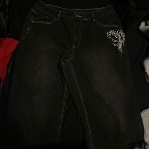 Source Unknown Black Flare Jeans